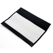 2pcs Universal Car Seat Belt Pad Strap Cover Black Cushion Safety Strap Shoulder Short Plush Protector Interior Accessories